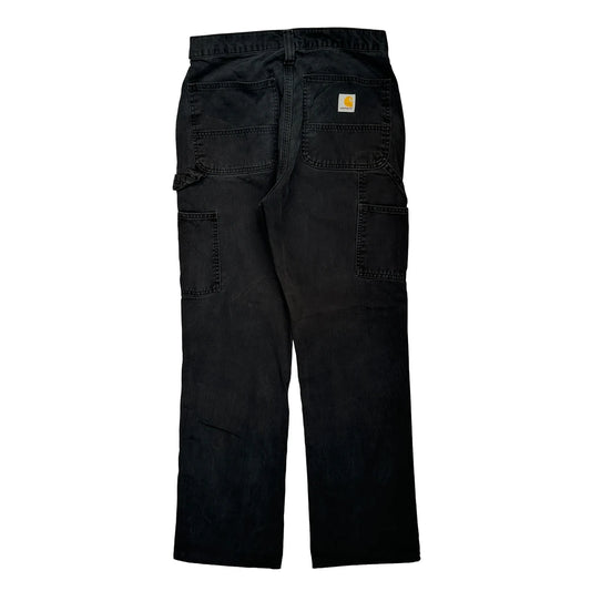 Vintage Carhartt Carpenter Trousers - 30W 31L Black Cotton