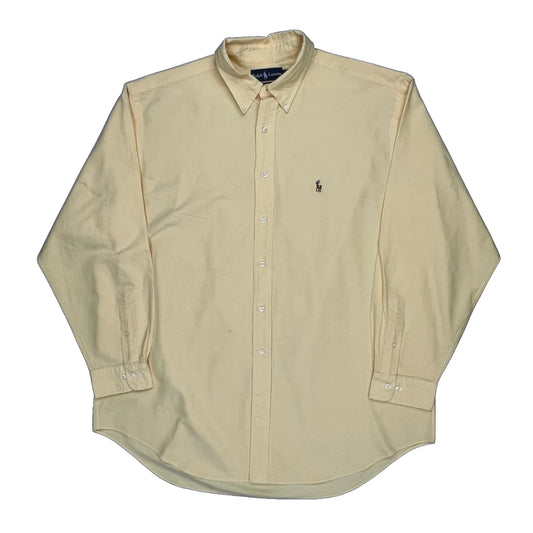 Ralph Lauren Shirt - XL Yellow Cotton