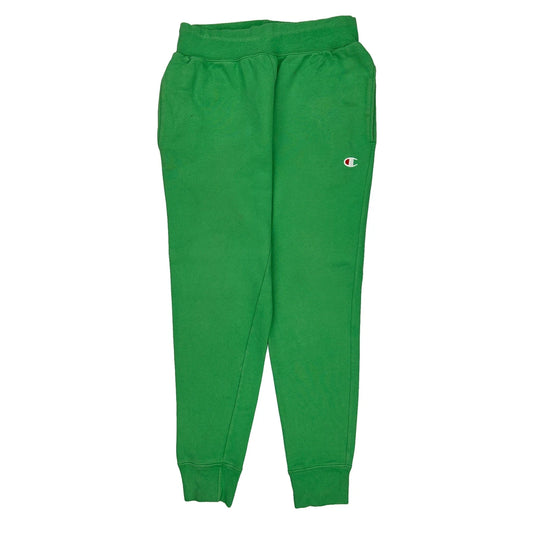 Reverse Weave Champion Joggers - Medium Green Cotton Blend