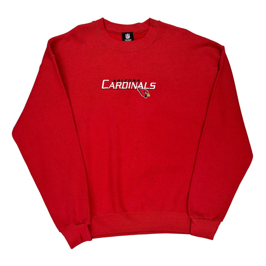 Arizona Cardinals Nfl Sweatshirt - Large Red Cotton