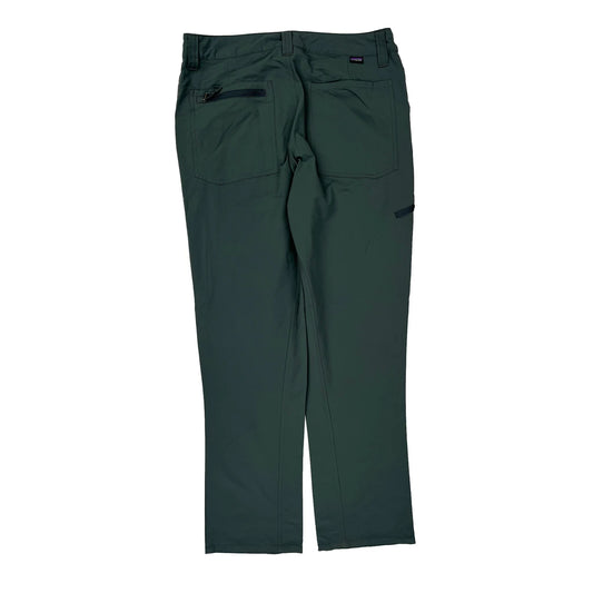 Patagonia Trousers - 32W 32L Green Polyester