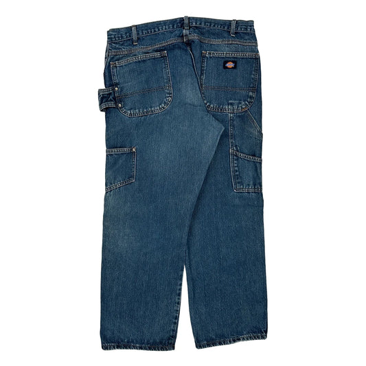 Dickies Carpenter Jeans - 36W 29L Blue Denim
