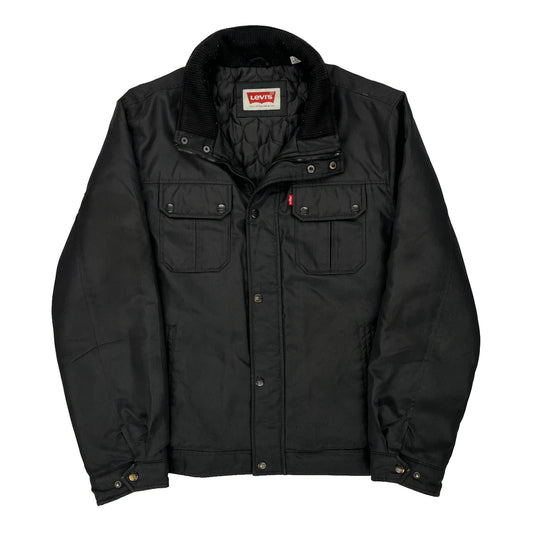 Levis Jacket - Large Black Polyester
