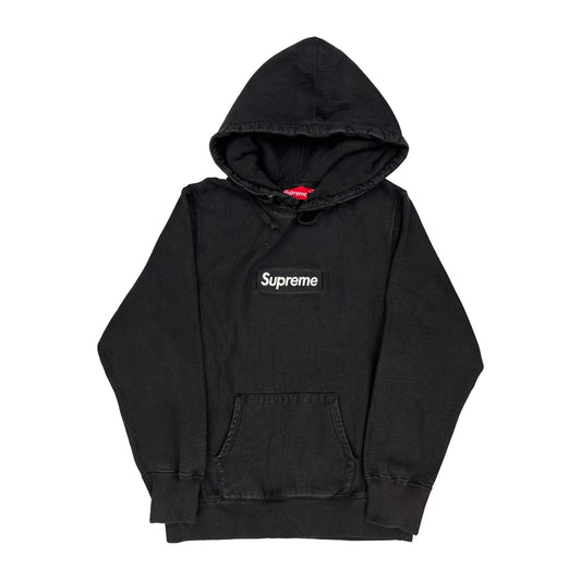 Supreme Hoodie - Large Black Cotton