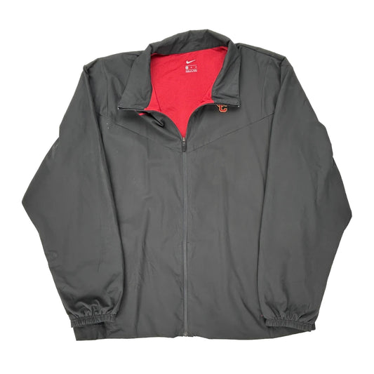 Nike Track Jacket - XL Black Polyester