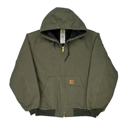 Carhartt Jacket - XL Green Cotton