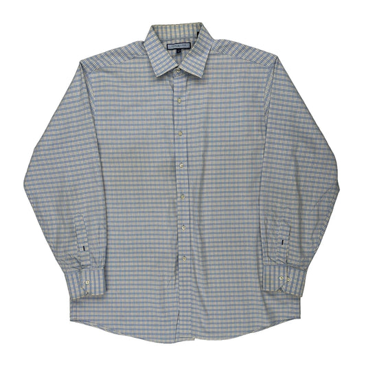 Tommy Hilfiger Checked Shirt - XL Beige Cotton