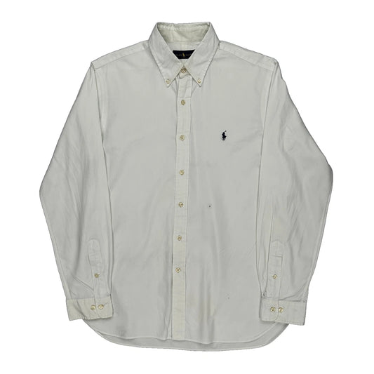 Ralph Lauren Shirt - Large White Cotton