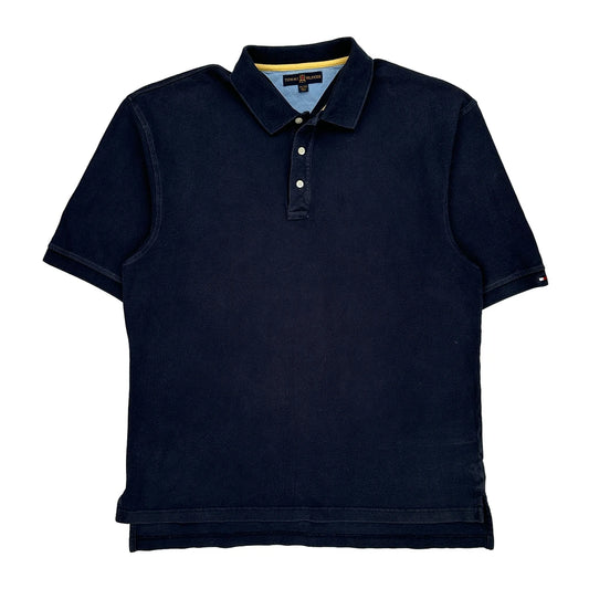 Golf Tommy Hilfiger Polo Shirt - 2XL Navy Cotton