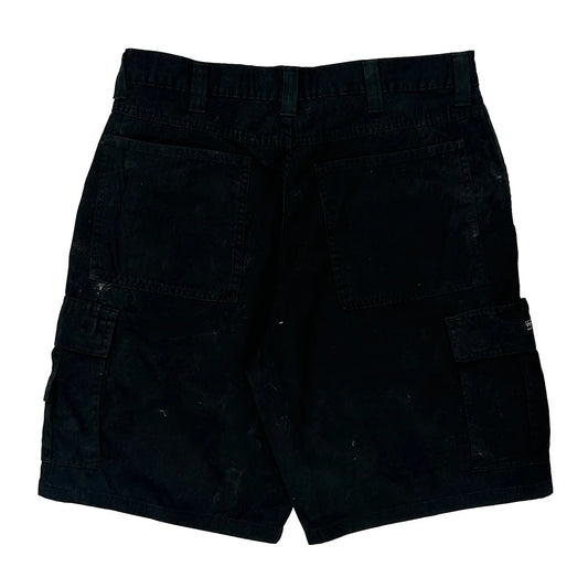 Unbranded Cargo Shorts - 34W 10L Black Cotton