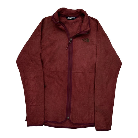 The North Face Fleece - Small Burgundy Polyester