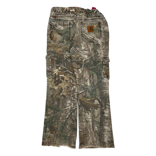 Vintage Age 8 Carhartt Camo Cargo Trousers - Smallw 24L Camo Cotton