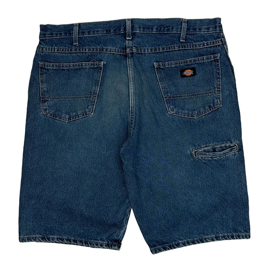 Dickies Denim Shorts - 38W 10L Blue Cotton