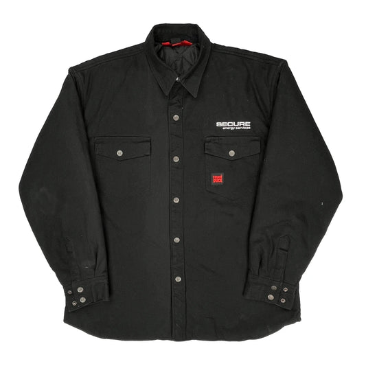 Tough Duck Workwear Jacket - Large Black Cotton