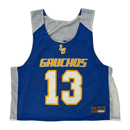 Vintage Gauchos Nike Cropped Jersey - XL Blue Polyester