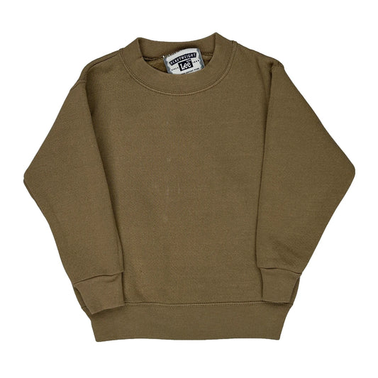 Lee Sweatshirt - Small Brown Cotton
