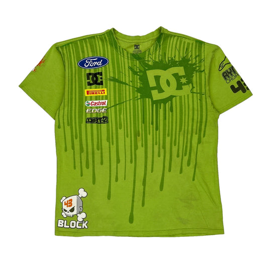 Ford D.C. Graphic T-Shirt - XL Green Cotton