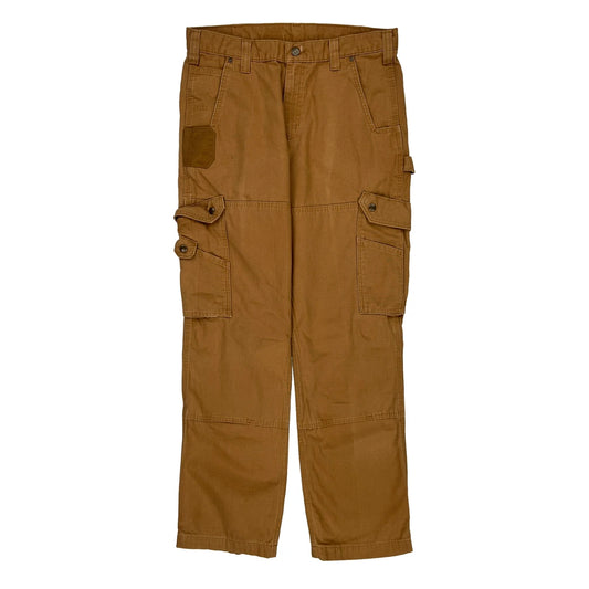 Carhartt Cargo Trousers - 33W 32L Brown Cotton