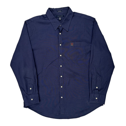Tommy Hilfiger Shirt - 2XL Navy Cotton