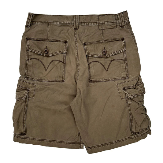 Levis Cargo Cargo Shorts - 34W 10L Brown Cotton