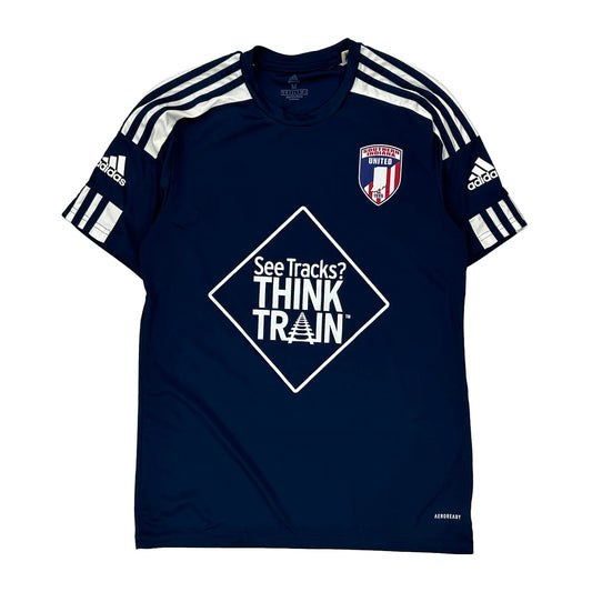 Southern Indiana United Adidas Football Shirt - Medium Navy Polyester