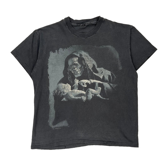 Youthanasia Megadeth Single Stitch T-Shirt - 2XL Black Cotton