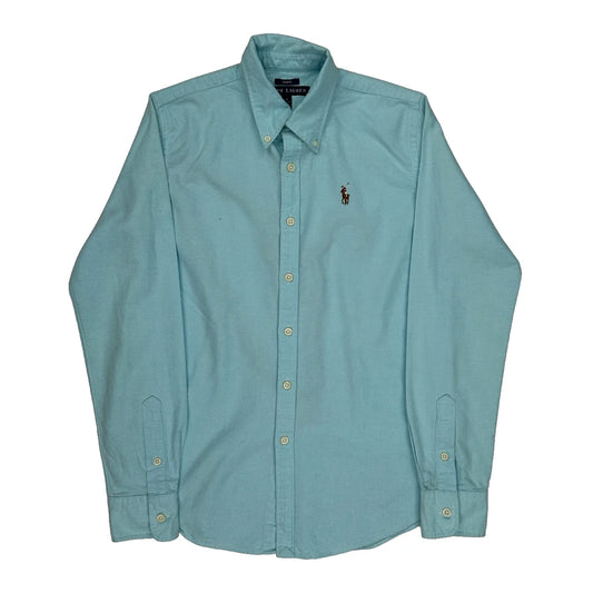 Ralph Lauren Slim Fit Shirt - XS Blue Cotton