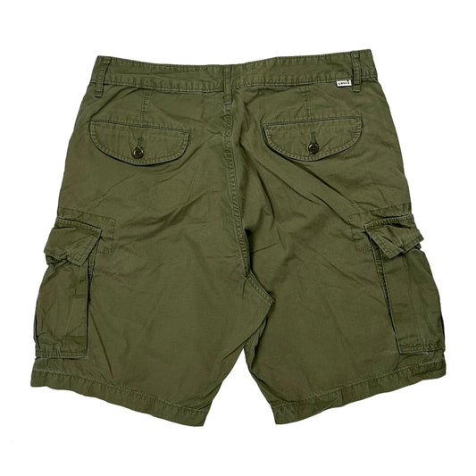 Vintage Sonoma Cargo Shorts - 33W 10L Green Cotton