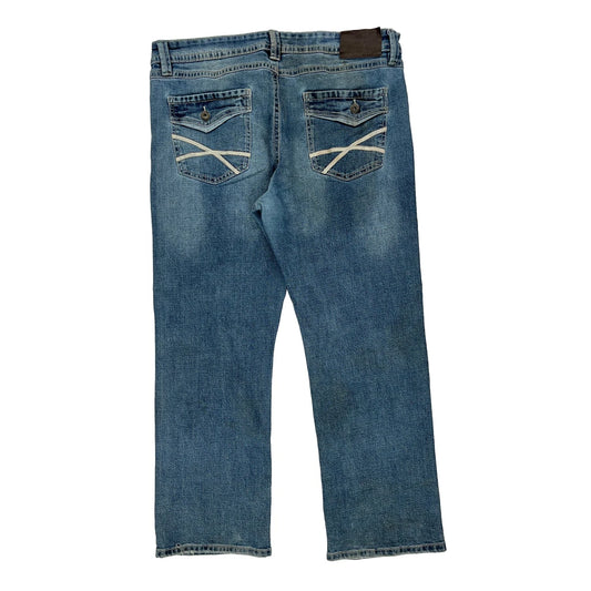 Tk Axel Jeans - 38W 32L Blue Cotton Blend