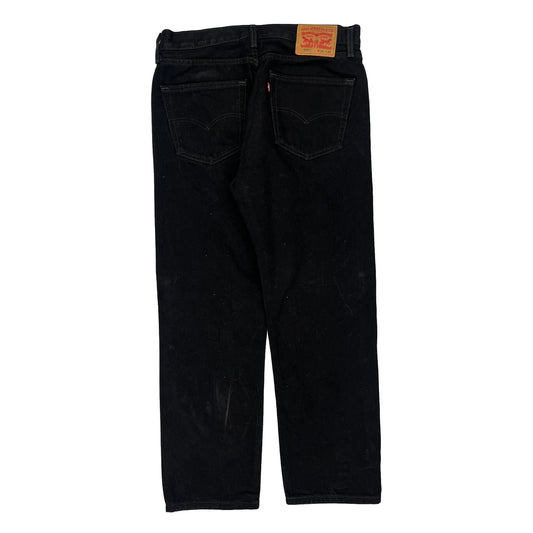 Levis Jeans - 34W 29L Black Cotton