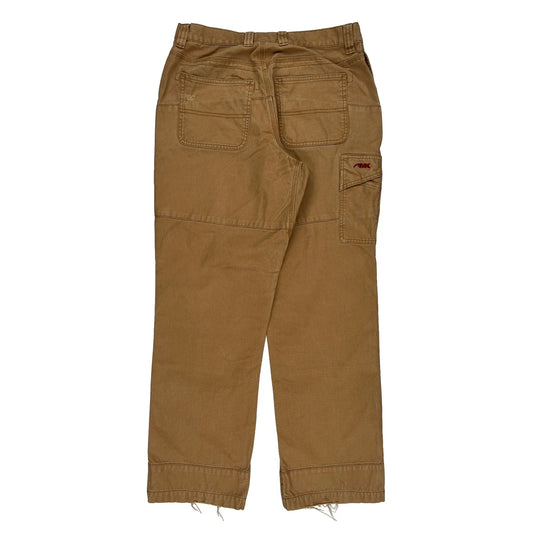 Mk Cargo Trousers - 32W 32L Brown Cotton