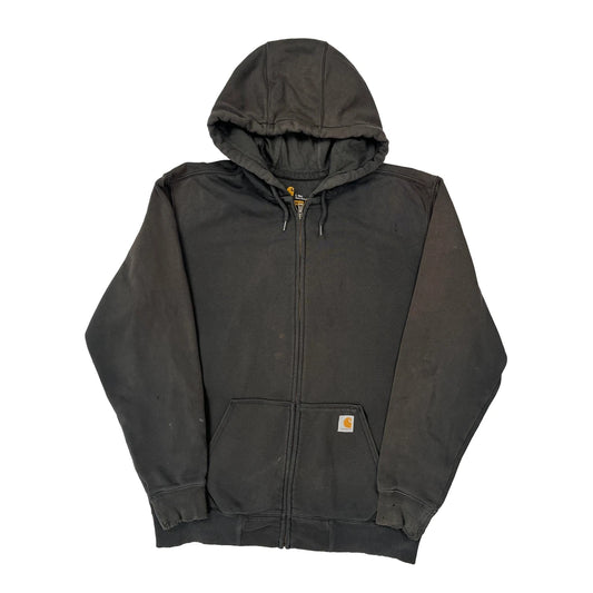 Vintage Carhartt Tall Hoodie - Large Black Cotton
