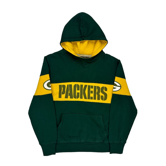 Green Bay Packers N.F.L. Team Apparel Nfl Hoodie - Medium Green Cotton Blend