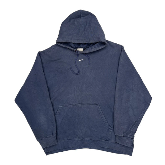 Nike Hoodie - XL Blue Cotton