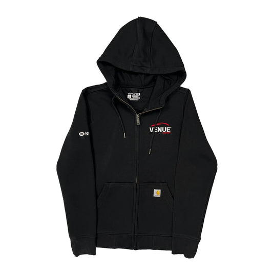 Vintage Venue Logo Carhartt Hoodie - Medium Black Cotton