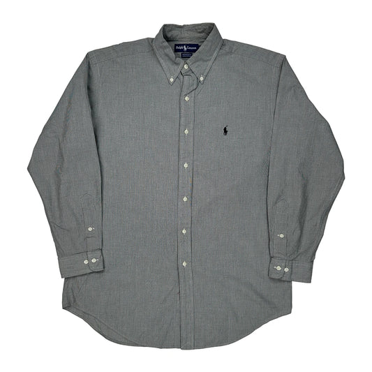 Ralph Lauren Shirt - Large Grey Cotton
