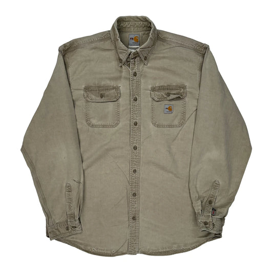 Carhartt Shirt - XL Beige Cotton