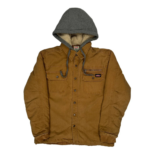 Dickies Jacket - Medium Brown Cotton Blend