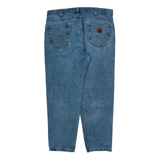 Carhartt Jeans - 36W 30L Blue Cotton