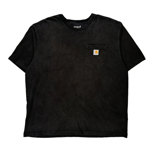 Carhartt T-Shirt - XL Black Cotton