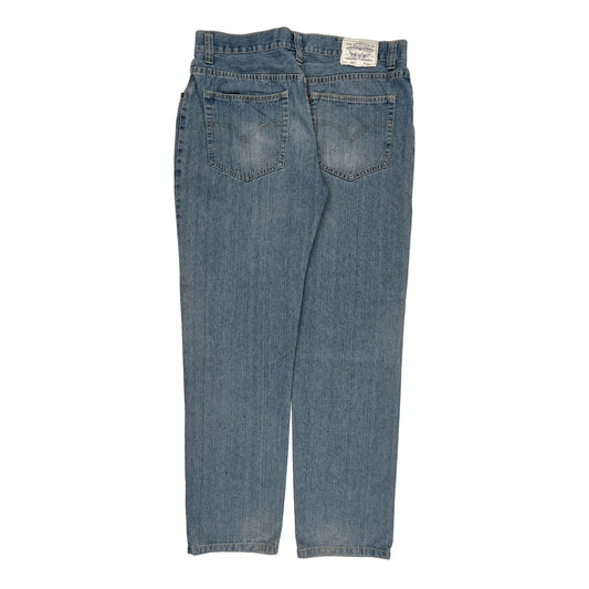 501 Levis Jeans - 36W 32L Blue Cotton