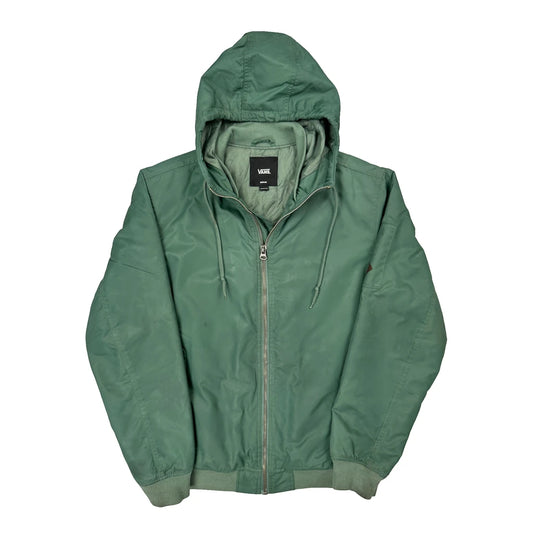 Vans Bomber Jacket - Medium Green Polyester
