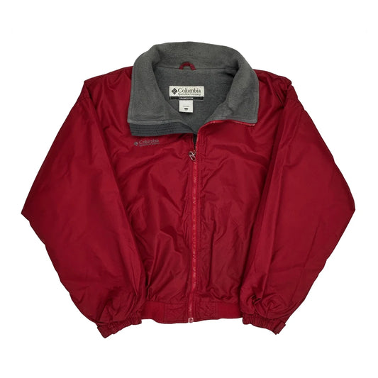 Columbia Jacket - Large Red Polyester