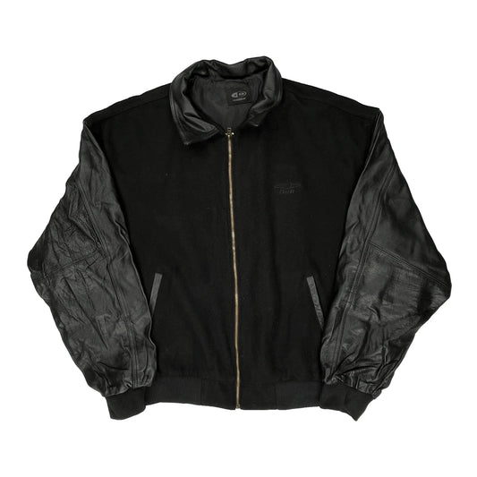 Unbranded Varsity Jacket - 2XL Black Leather