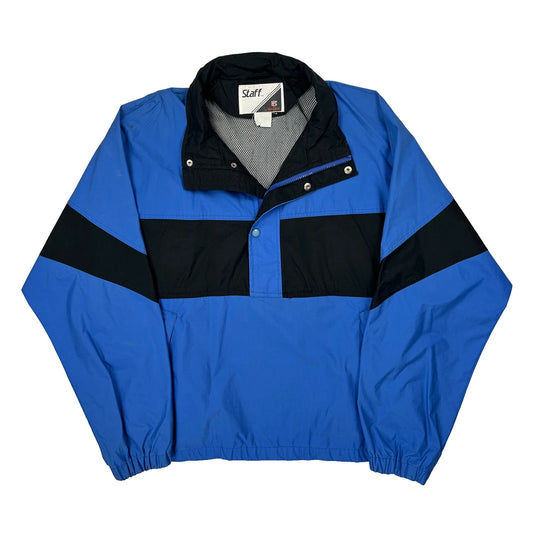 Vintage Wilson Windbreaker - XL Blue Polyester