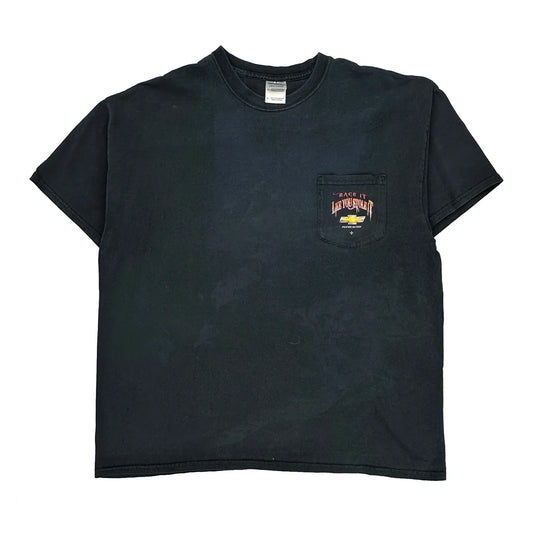 Gildan Graphic T-Shirt - XL Black Cotton