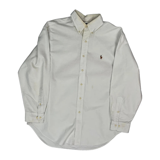 Ralph Lauren Shirt - Large White Cotton