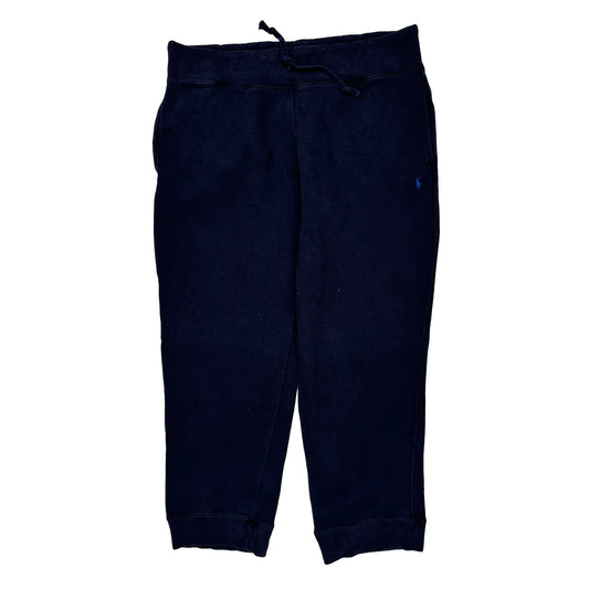Polo By Ralph Lauren Joggers - Large Navy Cotton
