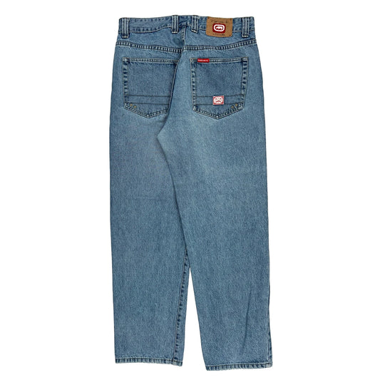 Ecko Unltd Jeans - 32W 30L Blue Cotton