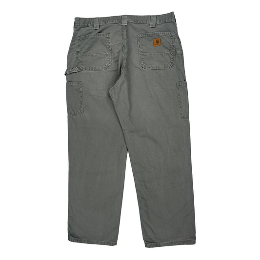 Carhartt Cargo Carpenter Trousers - 36W 31L Grey Cotton